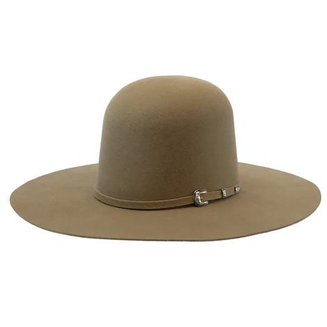 Resistol Brockton Pecan 4.25" Brim Open Crown Felt Youth Hat